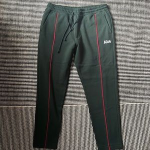 Kith dark green sweatpants brand new